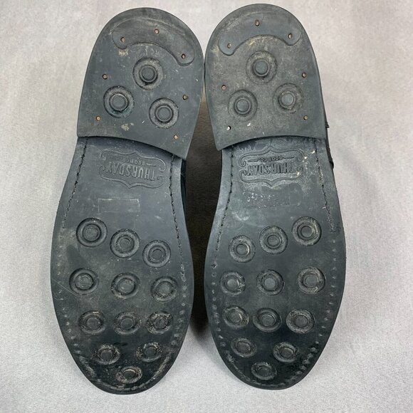 Thursday Boot Co Mens Captain Boots Size 9.5 Black Matte Leather Military Rugged - Picture 13 of 13